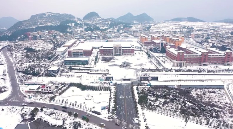 大美万达 靜謐雪景 - 2022年雪景航拍視頻